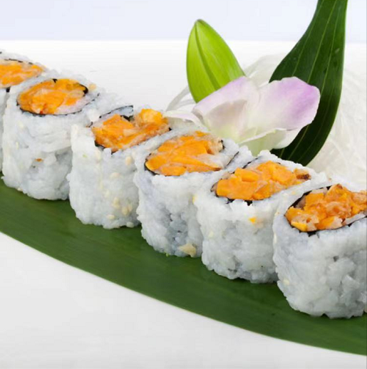 Sweet Potato Tempura Maki Sushi Rolls
