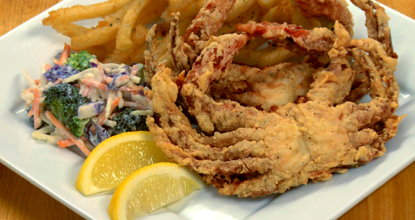 how to fry soft shell crab